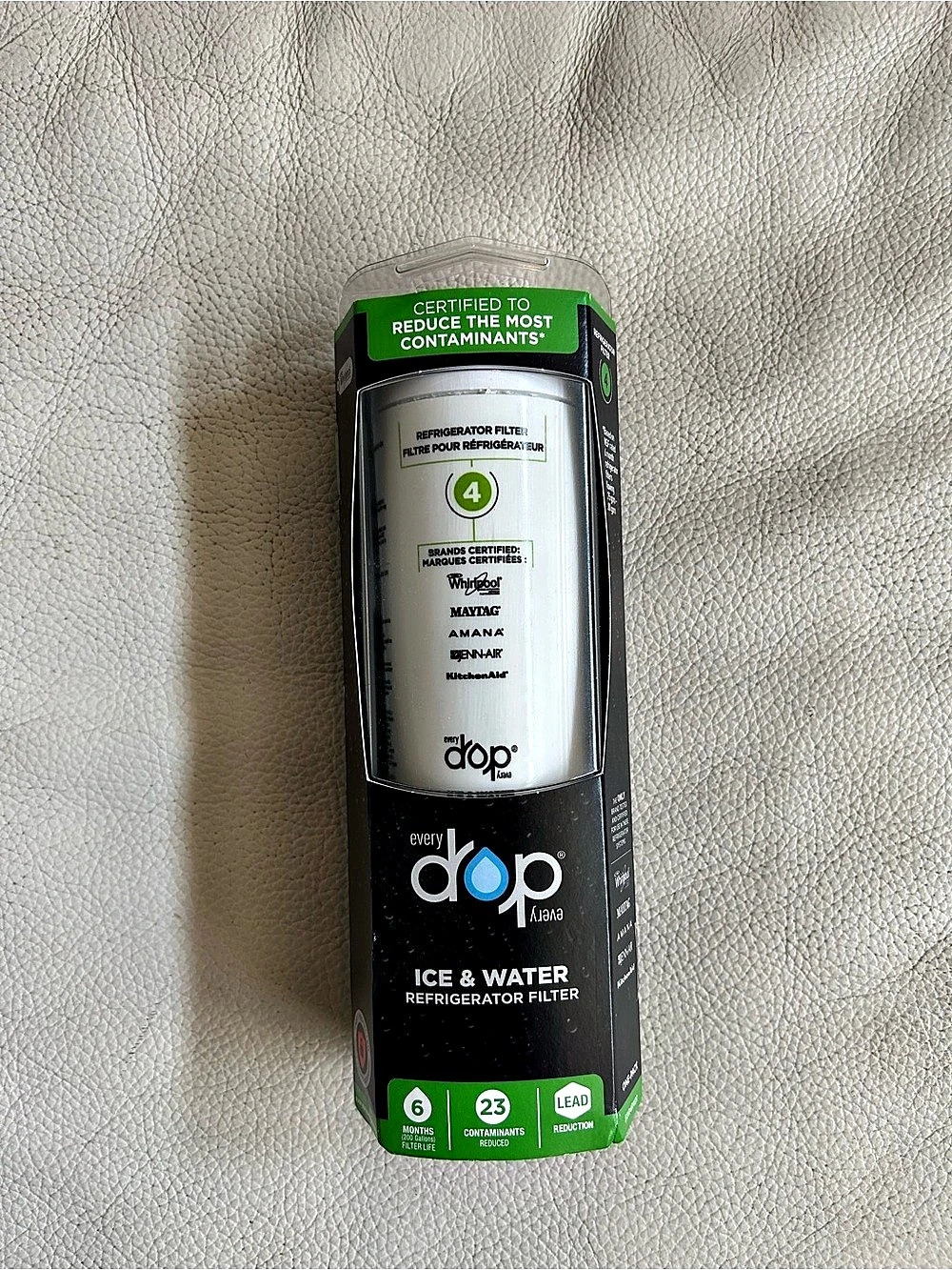Everydrop Ice & Water Refrigerator Filter 4 NWT